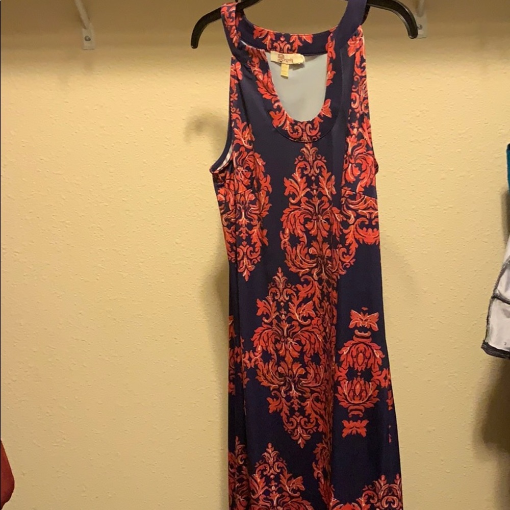 Aryeh Sleeveless Dress size L stretchy pull on